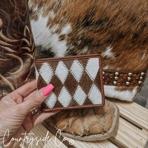 Cartera de piel de vaca para hombre The Westin Edición Longhorn Edición limitada de Countryside Co.