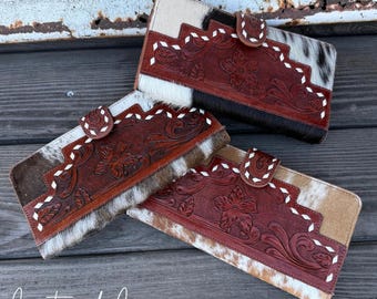Loretta Cowhide Wallet by Countryside Co.
