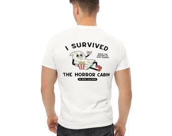 White T-Shirt | I Survived the Horror Cabin