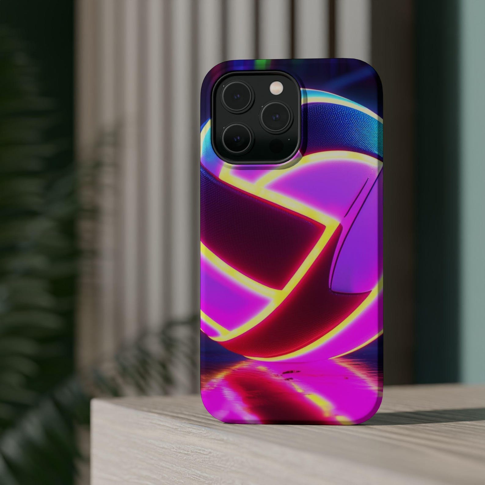 neon-geometric-magsafe-iphone-case-glowing-abstract-design-phone-cover