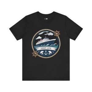 Cruise Ship Life Tee: Nautical Ocean Adventure T-Shirt
