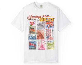 Greetings from Epcot Disney Tshirt