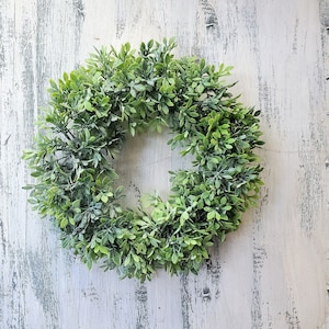 7&quot; thyme herbal fake greenery candle ring , small leaf mini wreath 4&quot; center Floral arranging supply artificial plastic faux greenery