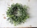 7' faux boxwood candle ring small wreath , 3.25 inner diameter , Floral arranging supply , artificial plastic greenery twig base 