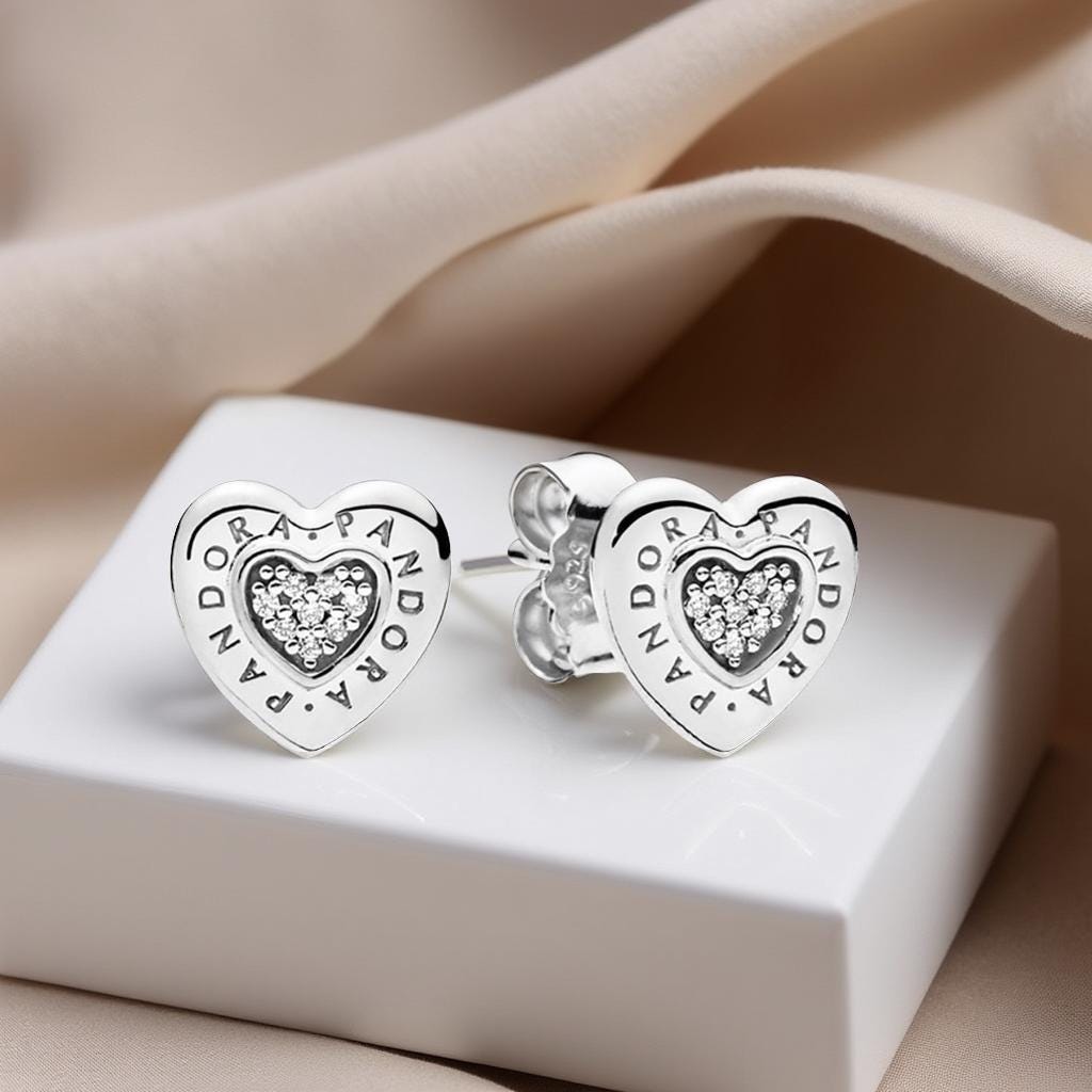 Orecchino Borchie Posteriore Argento Sterling 925 Nero Rotondo