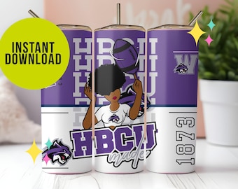 Wiley College, Wilcats, HBCU, Football, Gift, Sublimation, Tumbler Wrap, Student, Sports, 1873, Purple, Grey, D9, College grad, alumni, her