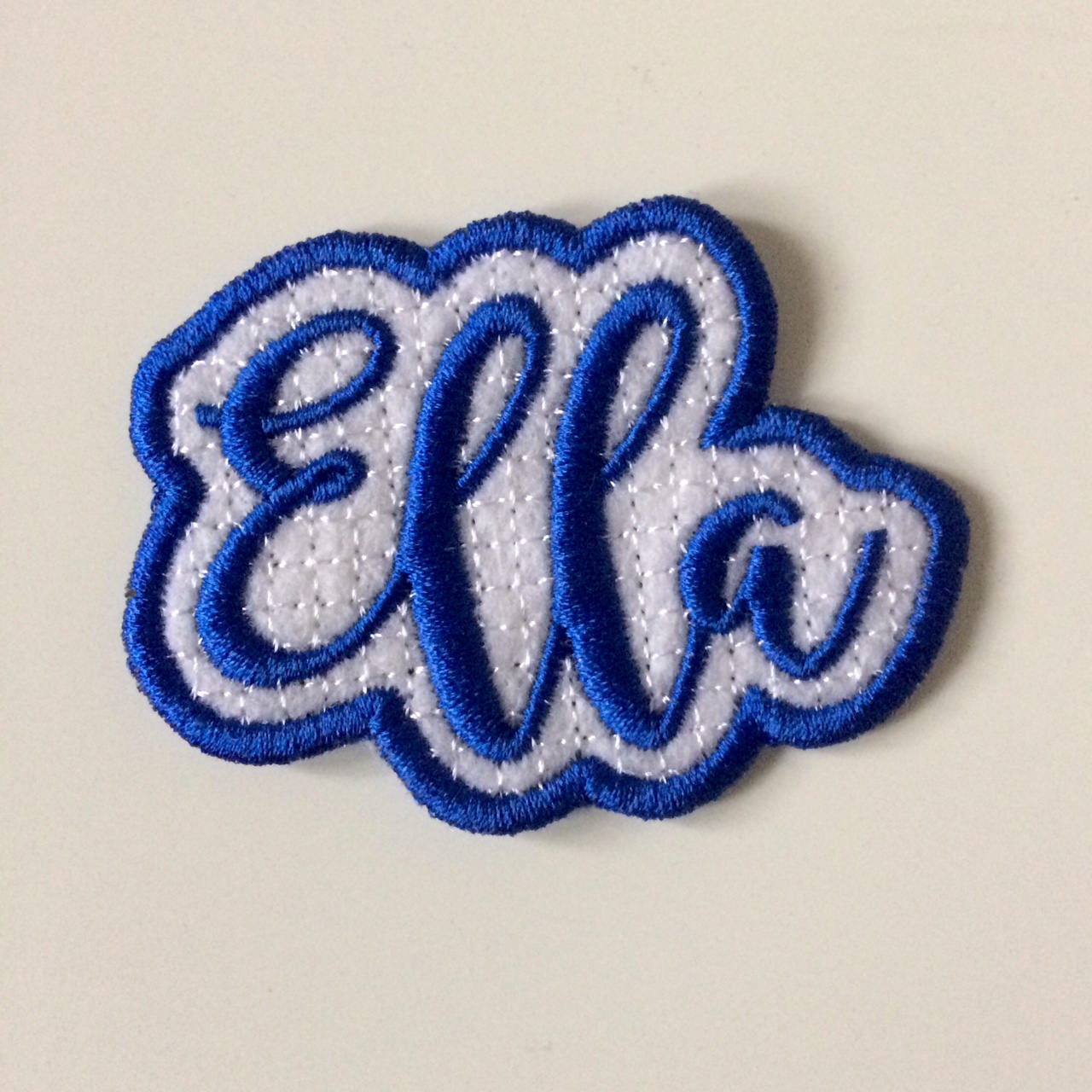 2.5cm Tall Capital Letter Sew on patch Made to Order patches Etsy