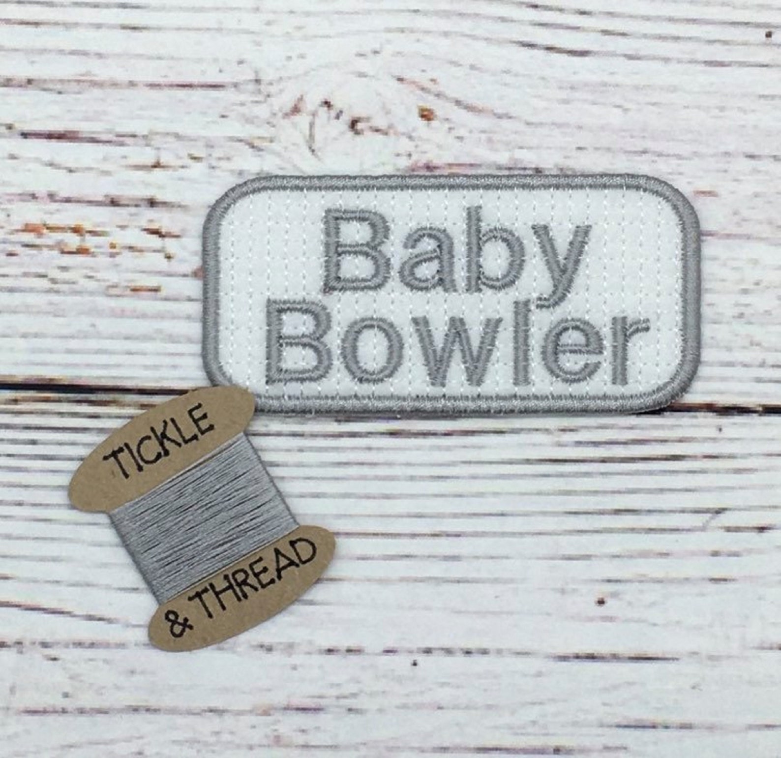 Sew on Patch Personalised Name Patch Made to Order Etsy