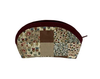 Small Patchwork bag: Festive Patchwork pouch