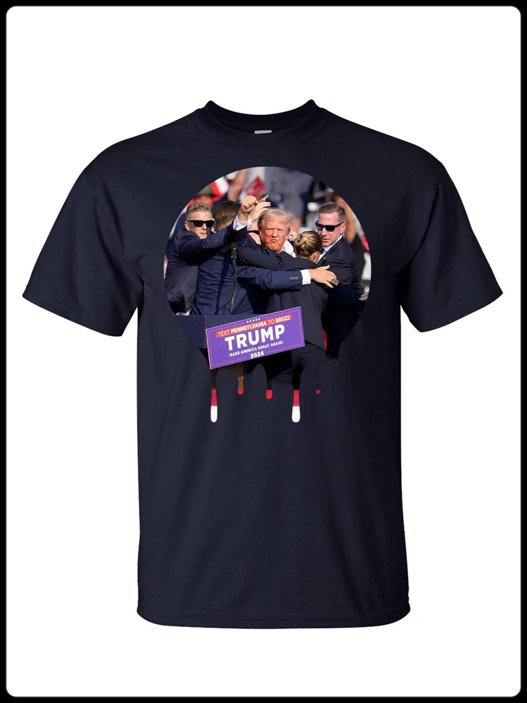 Donald Trump Rally T-shirt - Etsy