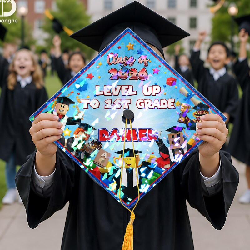 Mario Graduation Topper Mario Graduation Cap - Etsy