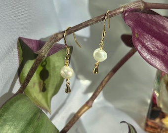 レインパールイヤリング