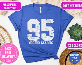 Vintage 1995 T-Shirt: Retro 30th Birthday Gift