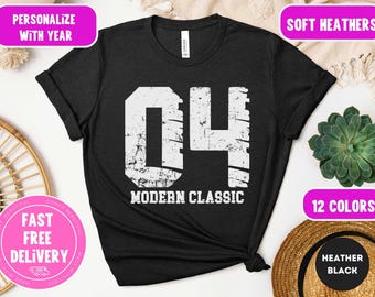 2004 Vintage T-Shirt: Classic Noughties Birthday Gift