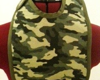 camouflage baby bibs
