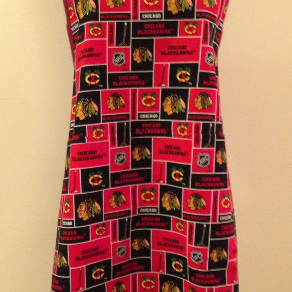 Chicago Blackhawks Themed Adult Apron