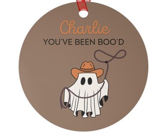Halloween-Geist Süßigkeitenskorb-Etikett für Kinder, benutzerdefiniertes Namensschild für Süßes oder Saures Eimer, Boo Korb-Etikett personalisiert für Kinder, Boo Korb