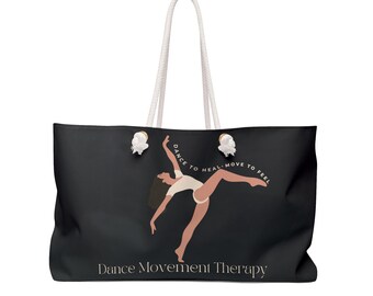 Dance Bag, Dance Movement Therapy, Graduation gift, Dance Movement, therapist gift, dance teacher gift, dance therapy, Dance Gifts, Dancer