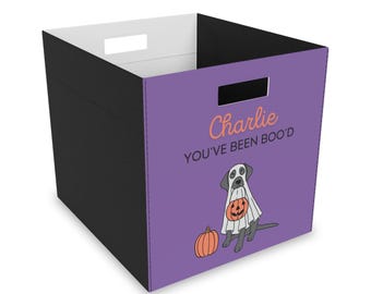 Personalized Boo Basket, Custom Boo Basket, Halloween Care Package for College Student, Spooky Basket, Boo Basket, Gift Box for kids, Spooky
