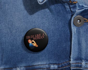 Custom Pin Buttons, Stage Manager, Theatre Pin, Tech Gift, Tech Crew, Technical Theatre, Lighting, Sound, Carpentry, Theatre Button, Gifts