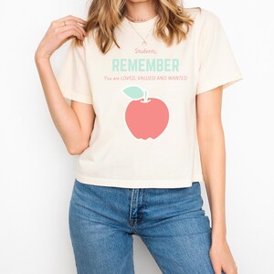 Teacher Tee, Back to School Shirt, Teacher Gift, Teacher Appreciation, Student Gift for Teacher, Apple Teacher T-shirt, Elementary Teacher