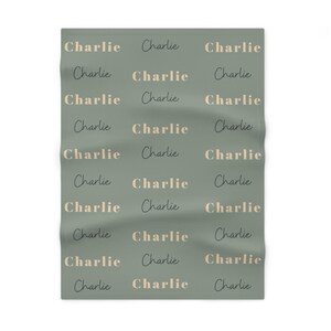 Personalized Blanket for Kids, Baby Personalized Blanket, Custom Name Nursery Blanket for Newborn, Kid, Swaddle Gift, Custom Toddler Blanket