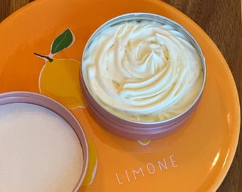 Crème pour le visage au suif, baume hydratant pour la peau au suif de bœuf nourri à l'herbe, fouetté entièrement naturel, crème pour les mains biologique, encens, sans parfum