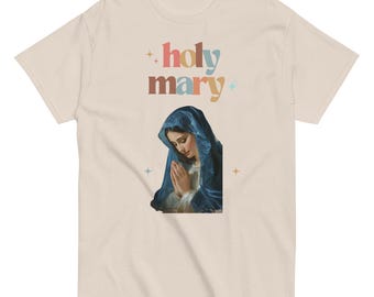 Camiseta Mariana, Virgen María, Madre María, Católica