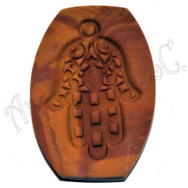 Hamsa Hand - Mold for Polymer Clay and PMC - Includes How-To Instructions