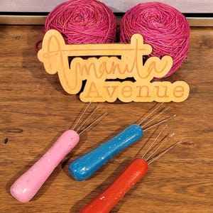 Ergonomic I-Cord Knitting Tool - Knit Crochet i-cord