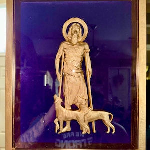 San Lazaro Cuadro 3D Frame Saint Lazarus Wall Decor Asojano