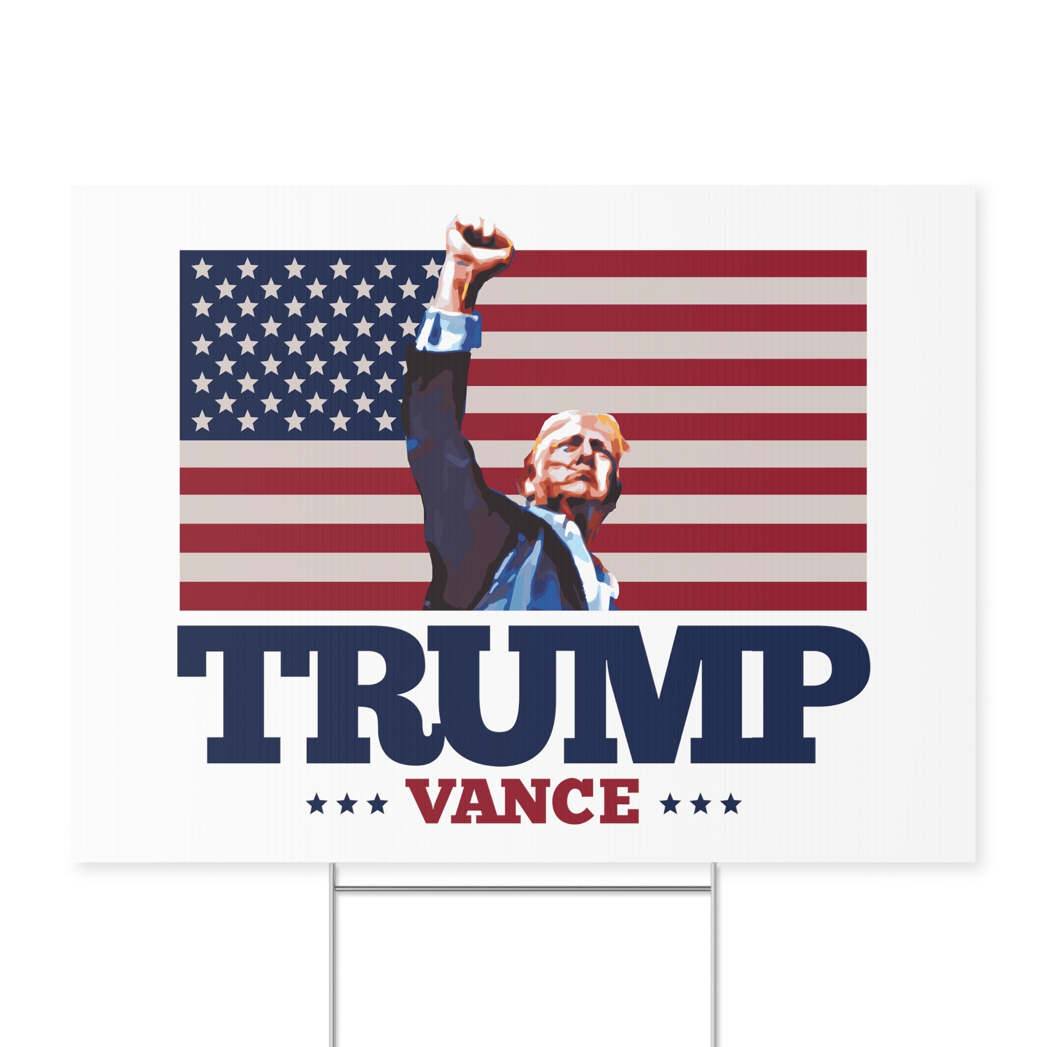 Donald Trump 2024 God America Freedom Flag High Quality 100D - Foto 10