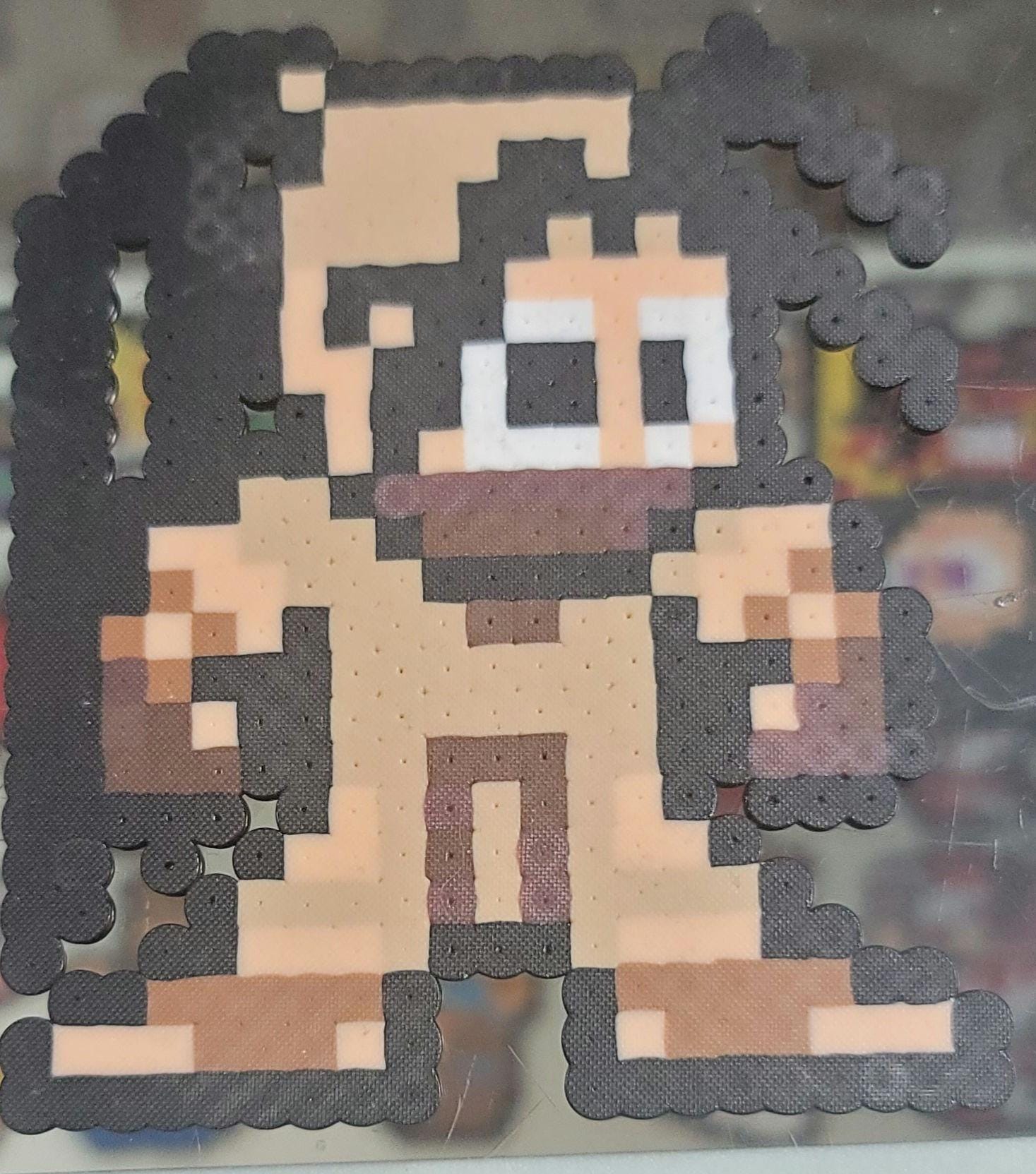 Handmade 8-bit Perler Bead Art: Retro Arcade Pixel Decor - Etsy