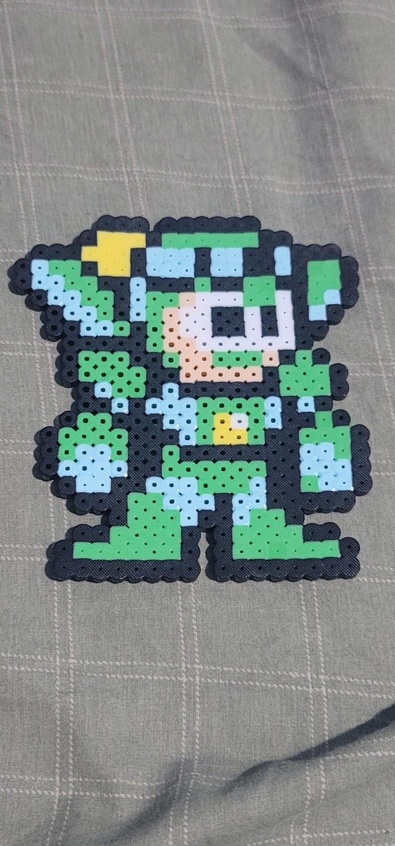 Handmade 8-bit Perler Bead Sprite: Retro Arcade Decor - Etsy