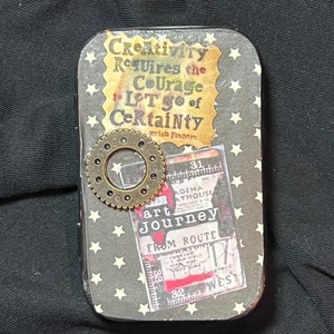 Creativity Themed Tin Box