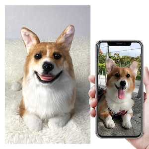 Custom Life Like Dog Plushie Clone
