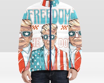 Don, invierno, abrigo, MAGA, presidente, único, chaqueta, viaje, trump, manifestación, inauguración, zapatilla, Donald, personalizado, Never Surrender, América
