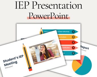 Bearbeitbare IEP Meeting Powergold-Präsentation: 33 anpassbare Folien