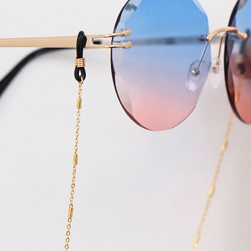 Gold Glasses Chain / Gold Sunglasses 