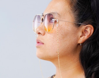 Gold Glasses Chain / Gold Sunglasses Chain / Sunglasses Chain / Glasses Chain / Sunglasses Chain Necklace / Sunglass Holder / Glasses