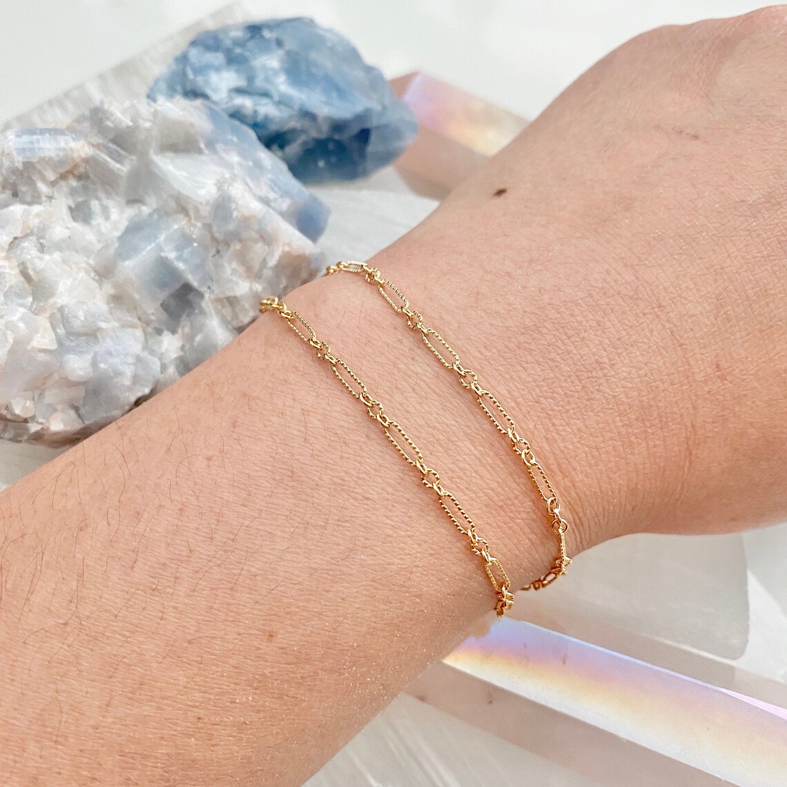 Dainty Gold Bracelet / Simple Gold Bracelet / 14k Gold Filled Etsy
