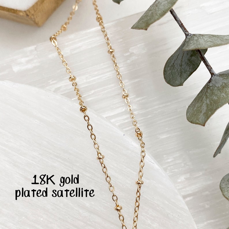 Gold Moon Necklace / Simple Gold Moon Necklace / Small Moon Etsy