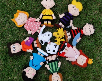 Peanuts Characters - PDF Pattern - Charlie Brown, Snoopy and more!