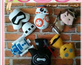 Star Wars: The Force Awakens - pdf-patroon - pocketversie