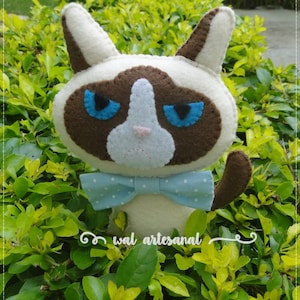 Filz Grumpy Cat - PDF Nähanleitung - Pocket Version!