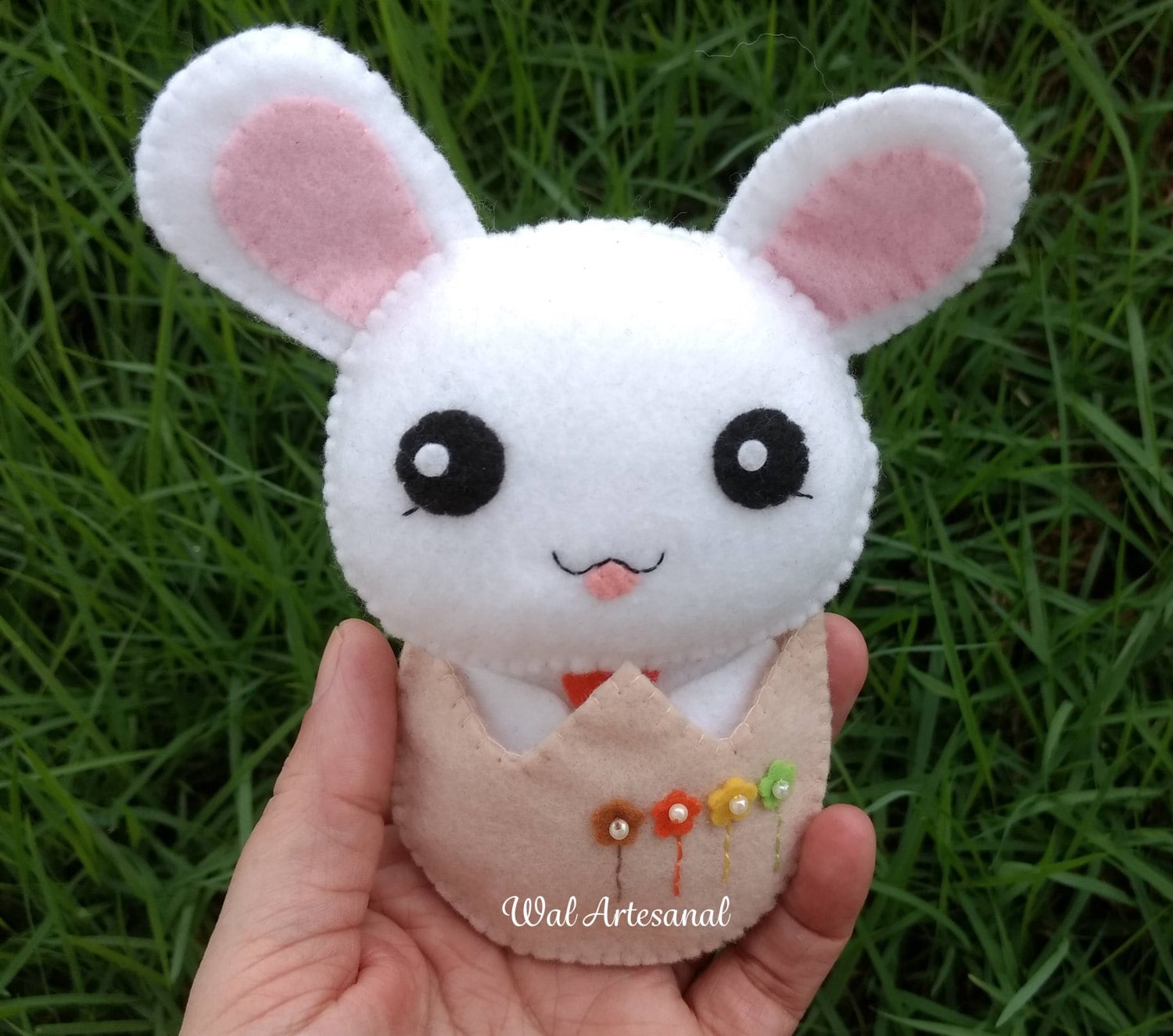 Felt Baby Bunny - PDF Pattern - DIY - Sweet Rabbit - Etsy