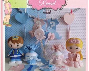 Prince & Princess Pocket - PDF Pattern - Baby Gender Reveal
