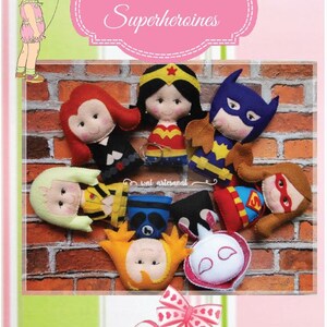 The Superheroines - PDF Pattern - Pocket Version!
