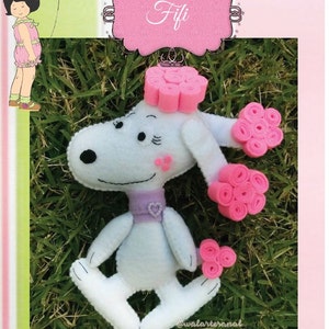 Adorable Fifi Inspired - PDF Pattern - Snoopy&#39;s Girlfriend