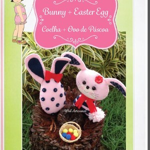 Bunny & Surprise Egg - PDF Pattern - Easter